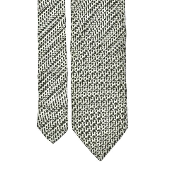 Christian Dior Oblique Pattern Tie - Picture 1 of 11